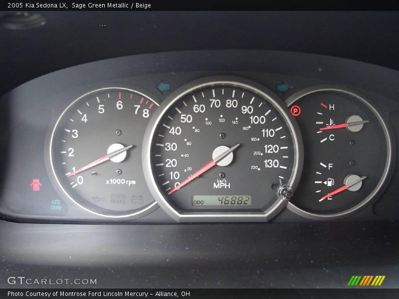Sage Green Metallic / Beige 2005 Kia Sedona LX