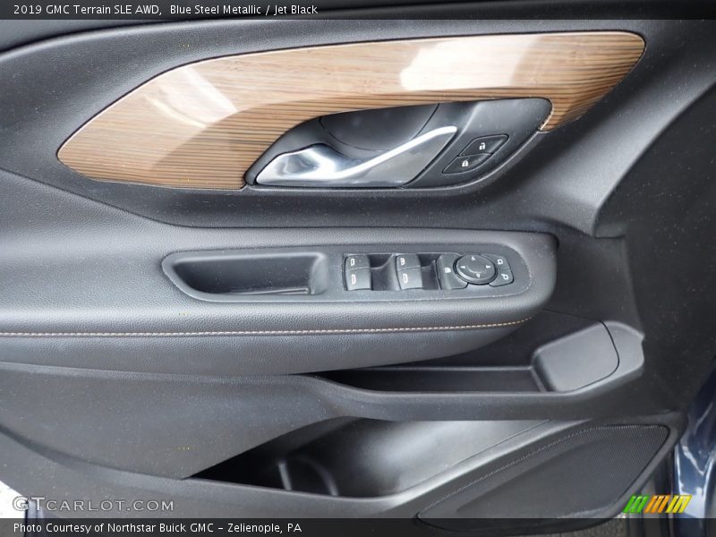 Blue Steel Metallic / Jet Black 2019 GMC Terrain SLE AWD