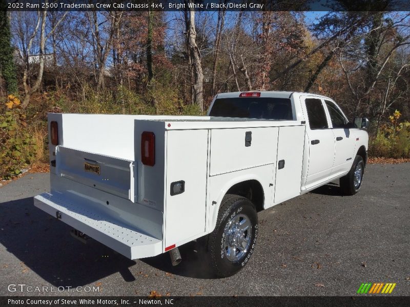 Bright White / Black/Diesel Gray 2022 Ram 2500 Tradesman Crew Cab Chassis 4x4
