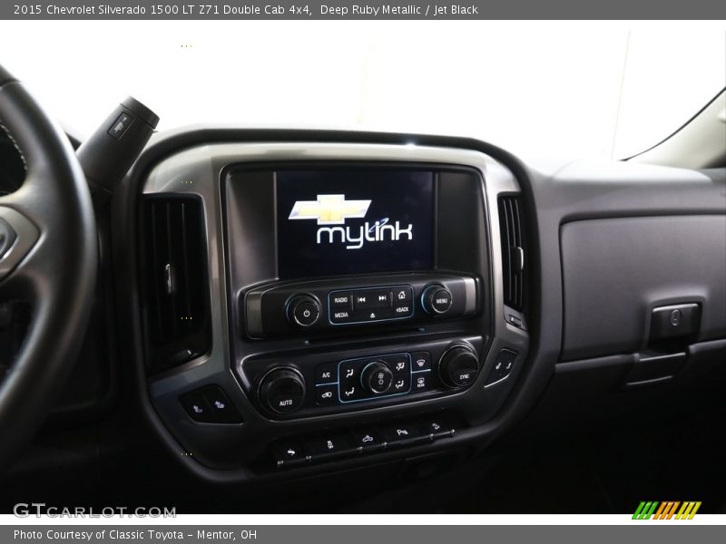 Deep Ruby Metallic / Jet Black 2015 Chevrolet Silverado 1500 LT Z71 Double Cab 4x4