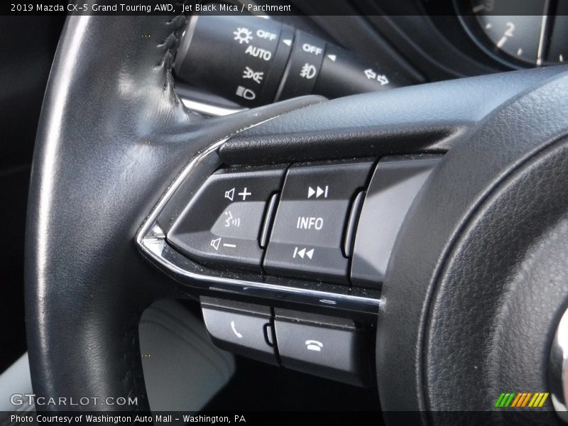 Jet Black Mica / Parchment 2019 Mazda CX-5 Grand Touring AWD