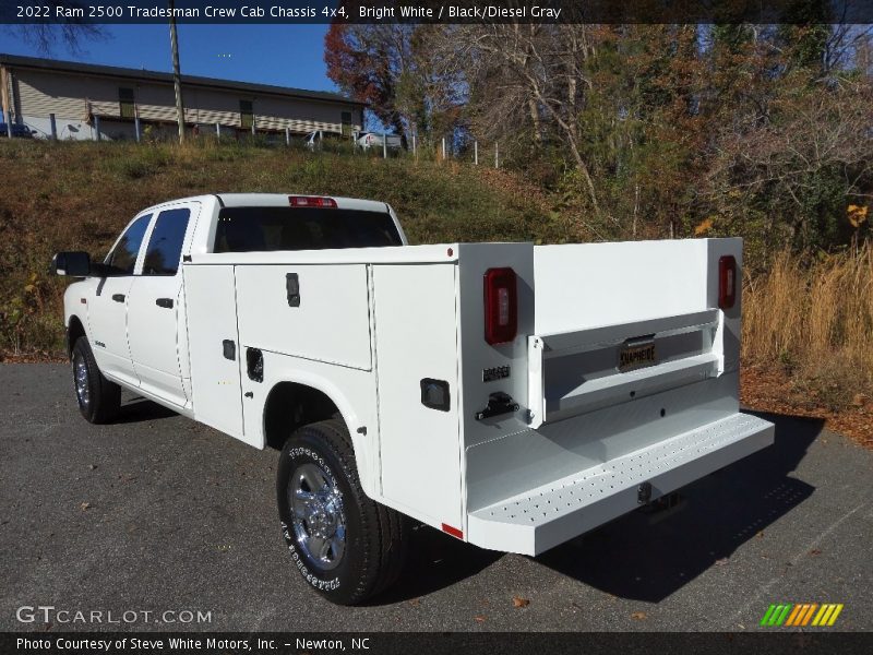 Bright White / Black/Diesel Gray 2022 Ram 2500 Tradesman Crew Cab Chassis 4x4