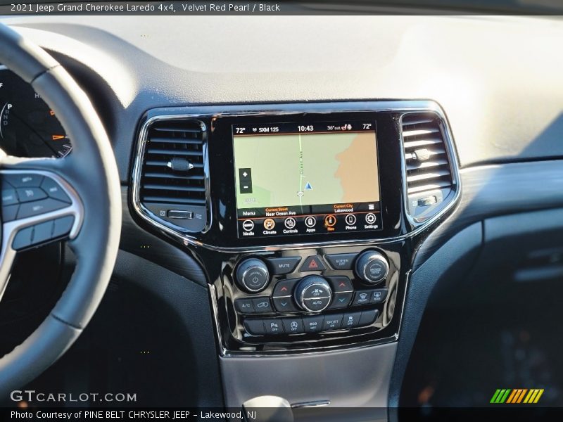 Velvet Red Pearl / Black 2021 Jeep Grand Cherokee Laredo 4x4