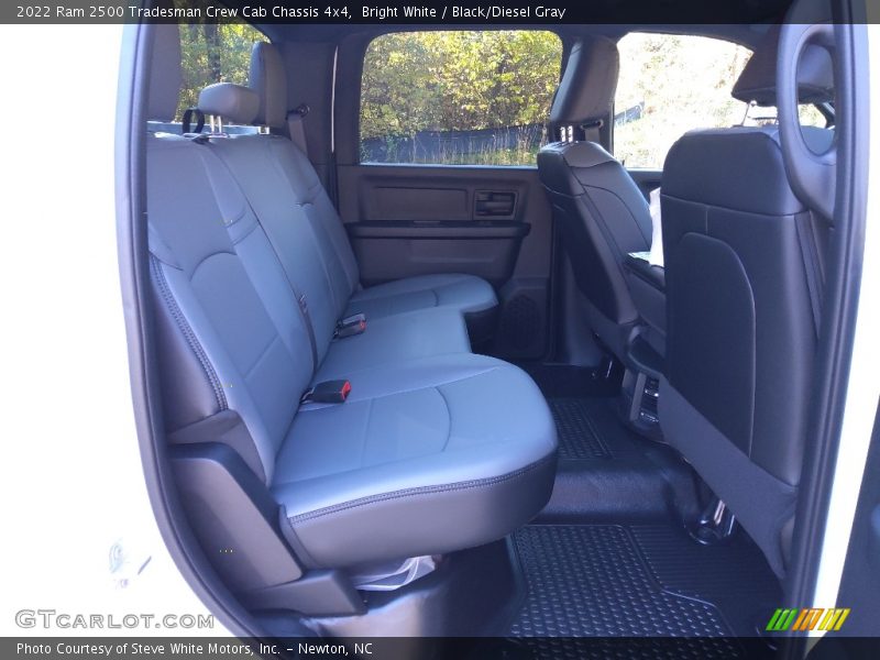 Bright White / Black/Diesel Gray 2022 Ram 2500 Tradesman Crew Cab Chassis 4x4