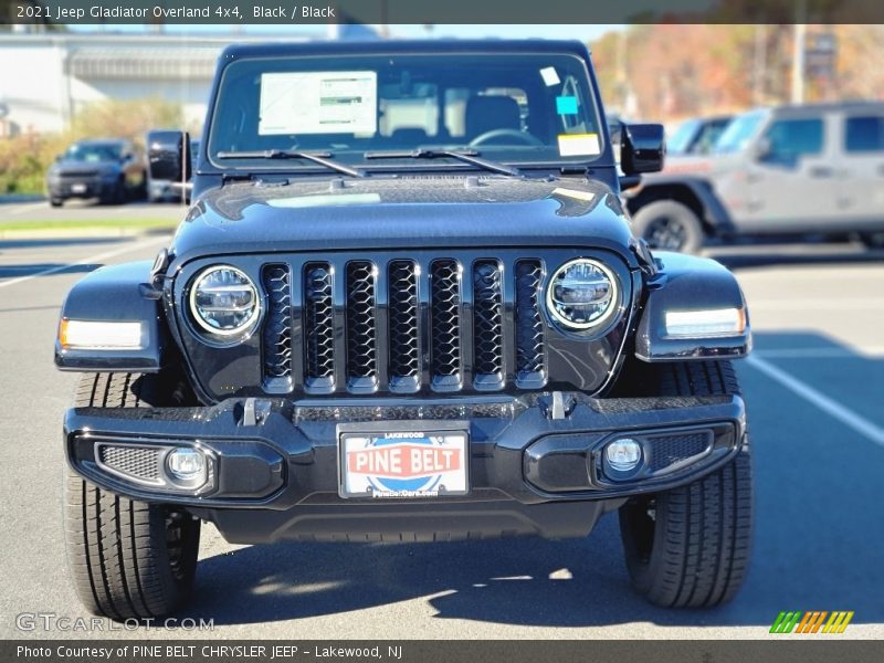 Black / Black 2021 Jeep Gladiator Overland 4x4