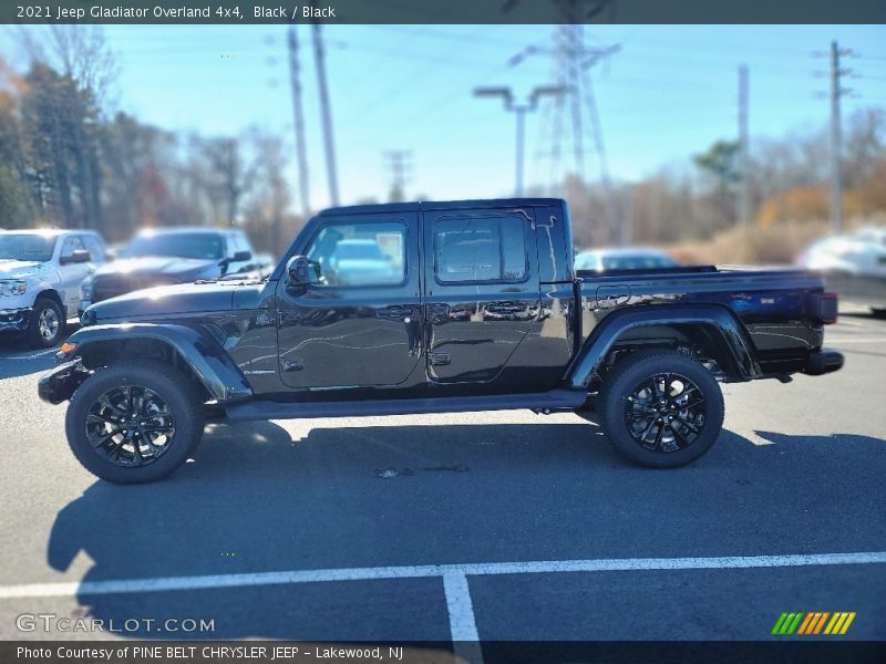 Black / Black 2021 Jeep Gladiator Overland 4x4