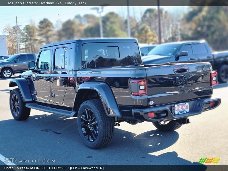 Black / Black 2021 Jeep Gladiator Overland 4x4