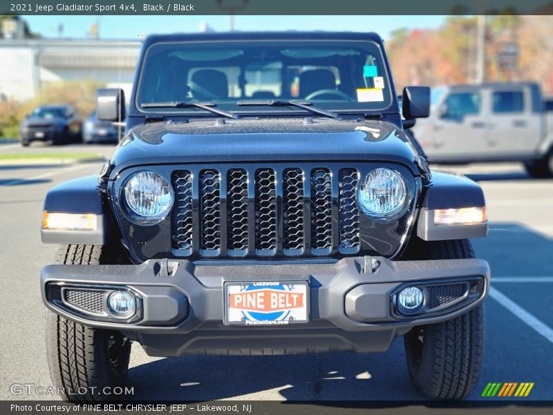 Black / Black 2021 Jeep Gladiator Sport 4x4