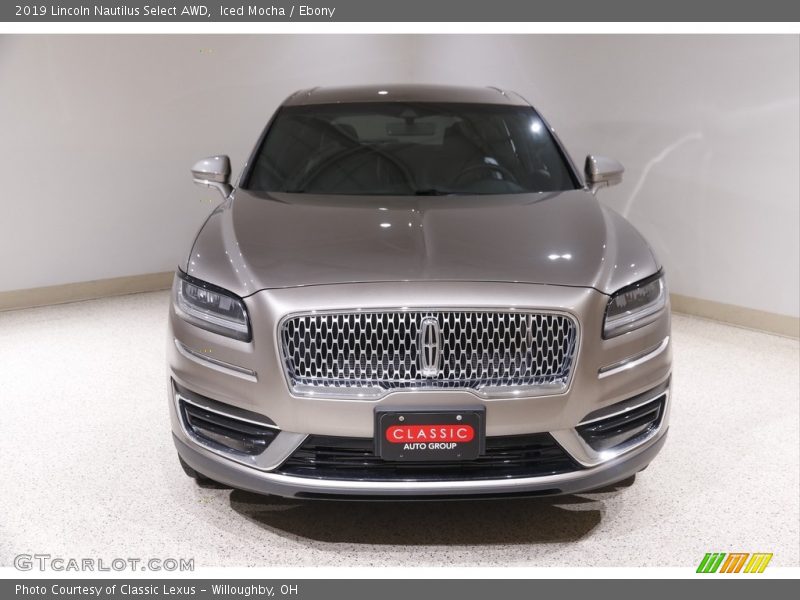 Iced Mocha / Ebony 2019 Lincoln Nautilus Select AWD