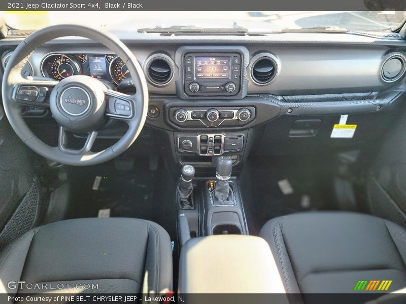 Black / Black 2021 Jeep Gladiator Sport 4x4