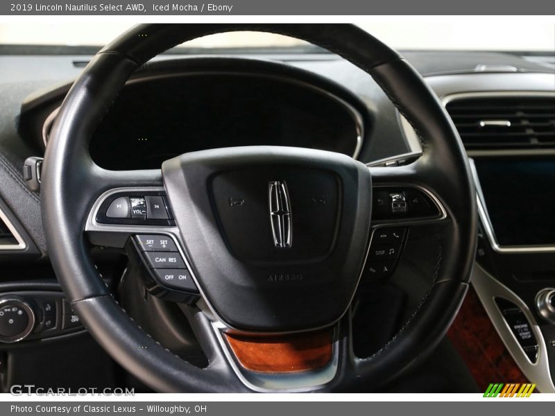 Iced Mocha / Ebony 2019 Lincoln Nautilus Select AWD