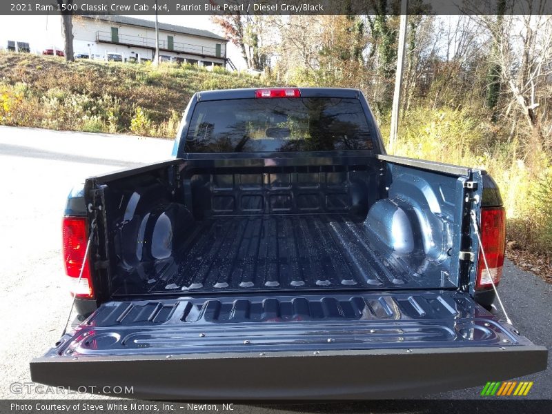 Patriot Blue Pearl / Diesel Gray/Black 2021 Ram 1500 Classic Crew Cab 4x4