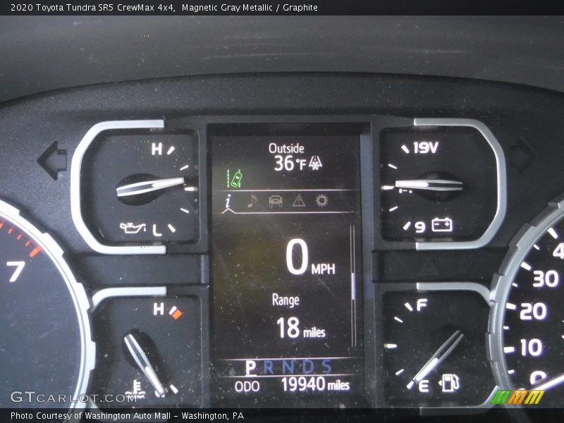 Magnetic Gray Metallic / Graphite 2020 Toyota Tundra SR5 CrewMax 4x4