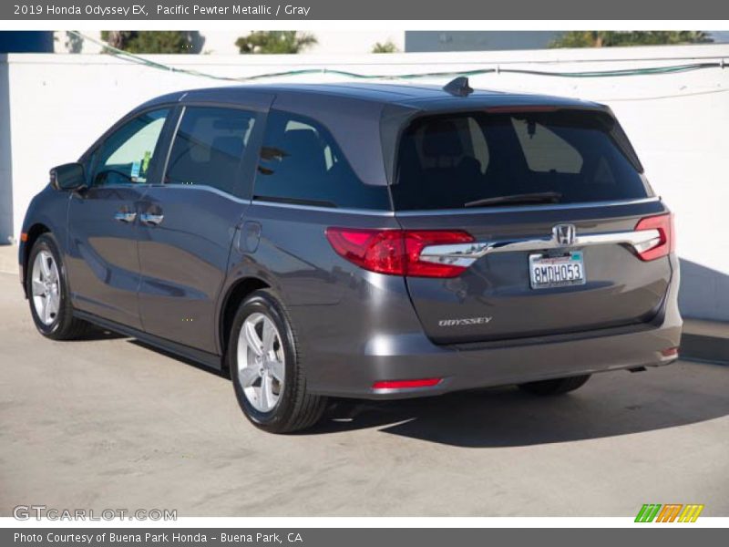Pacific Pewter Metallic / Gray 2019 Honda Odyssey EX