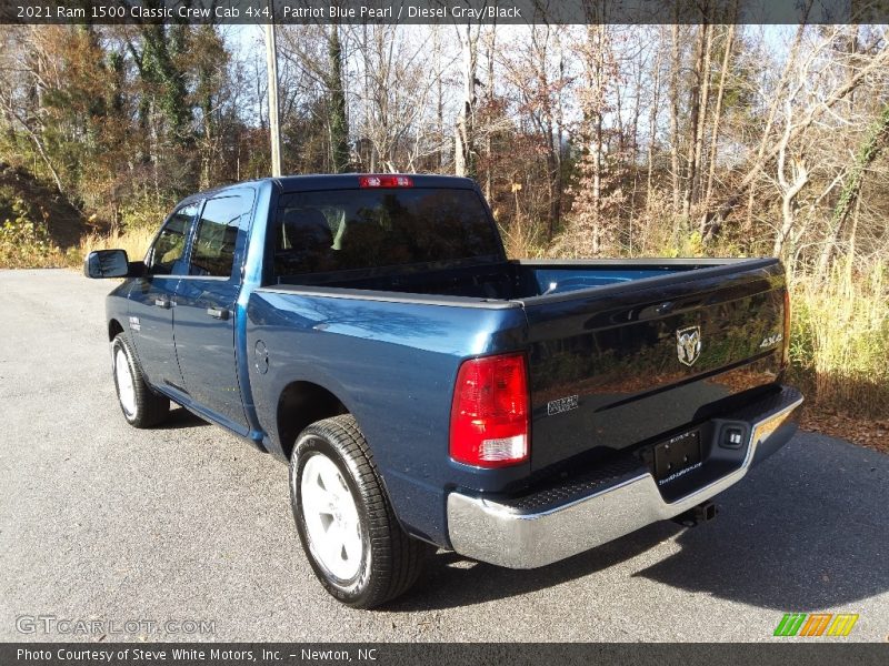 Patriot Blue Pearl / Diesel Gray/Black 2021 Ram 1500 Classic Crew Cab 4x4