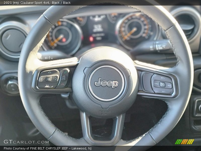 Black / Black 2021 Jeep Gladiator Sport 4x4