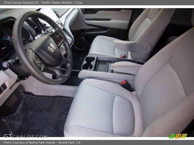 Pacific Pewter Metallic / Gray 2019 Honda Odyssey EX