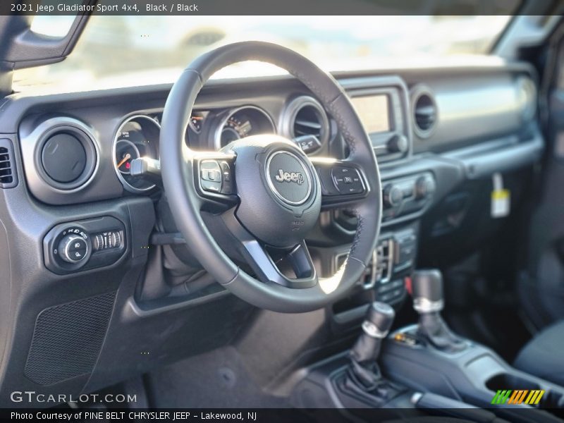 Black / Black 2021 Jeep Gladiator Sport 4x4