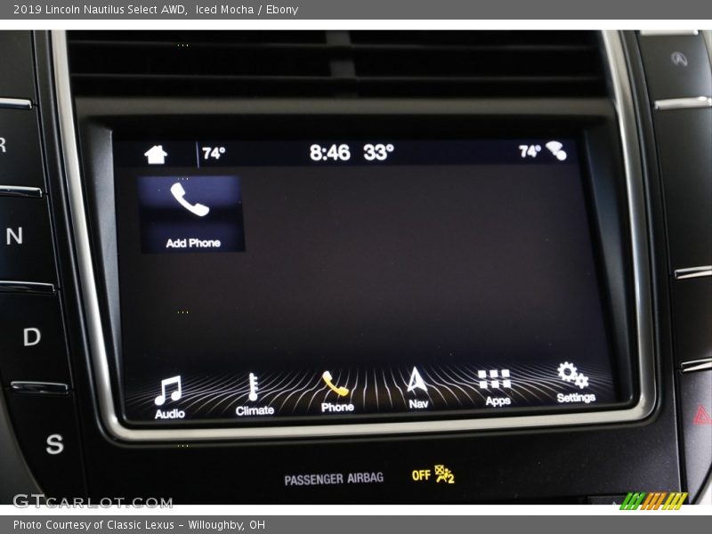 Iced Mocha / Ebony 2019 Lincoln Nautilus Select AWD
