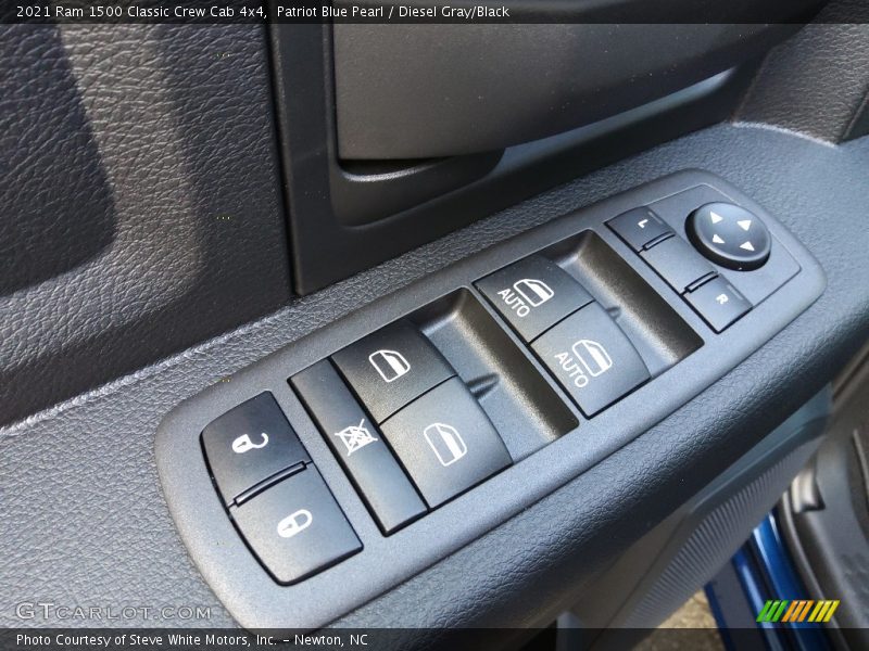 Patriot Blue Pearl / Diesel Gray/Black 2021 Ram 1500 Classic Crew Cab 4x4