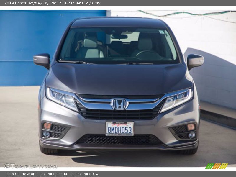 Pacific Pewter Metallic / Gray 2019 Honda Odyssey EX