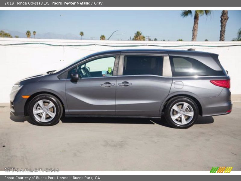 Pacific Pewter Metallic / Gray 2019 Honda Odyssey EX