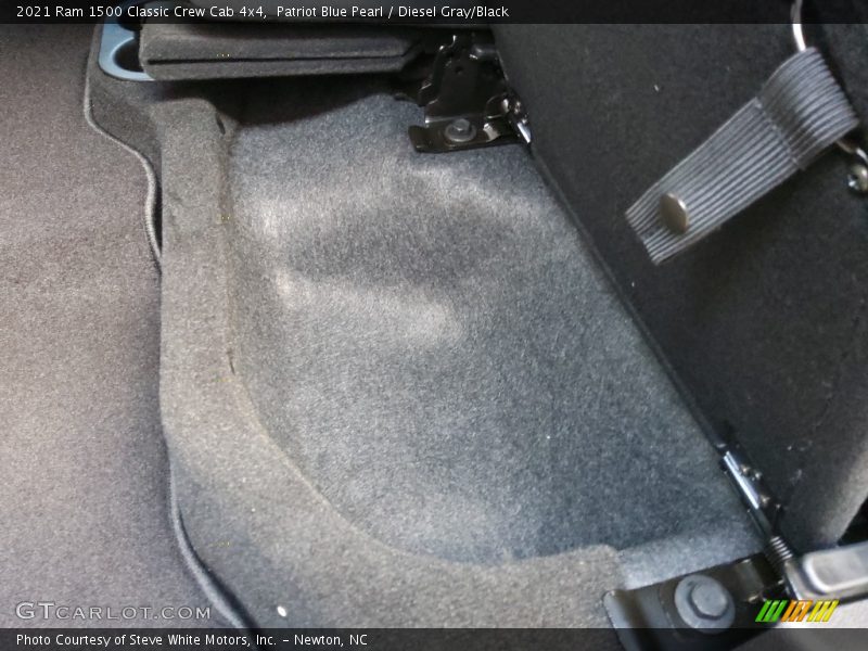 Patriot Blue Pearl / Diesel Gray/Black 2021 Ram 1500 Classic Crew Cab 4x4
