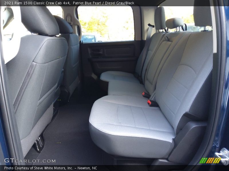 Patriot Blue Pearl / Diesel Gray/Black 2021 Ram 1500 Classic Crew Cab 4x4