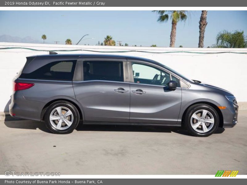 Pacific Pewter Metallic / Gray 2019 Honda Odyssey EX