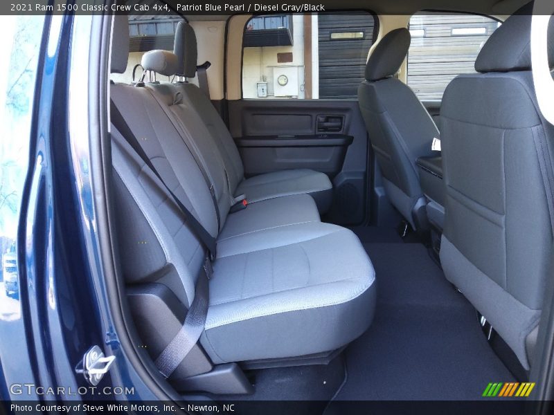 Patriot Blue Pearl / Diesel Gray/Black 2021 Ram 1500 Classic Crew Cab 4x4