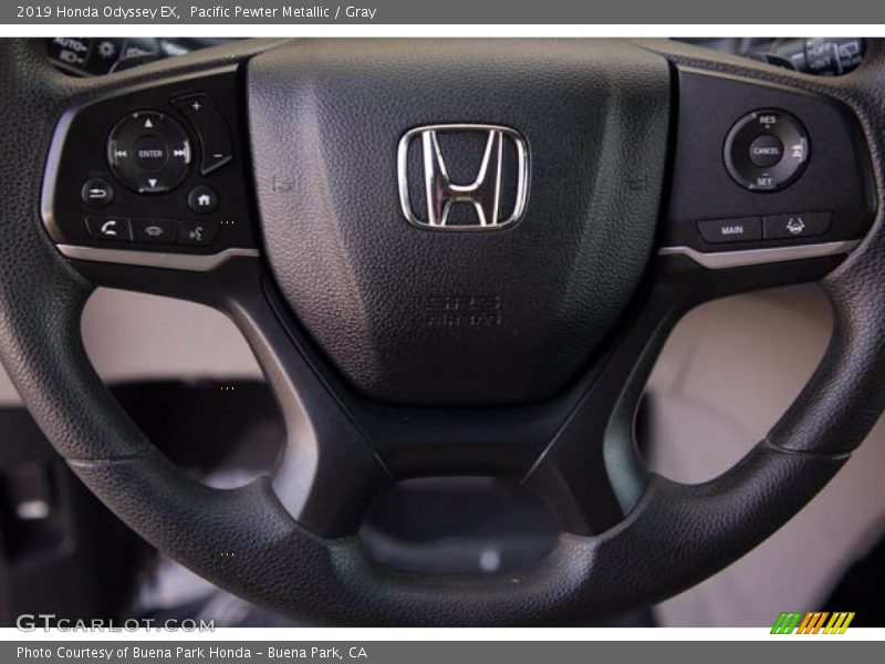 Pacific Pewter Metallic / Gray 2019 Honda Odyssey EX