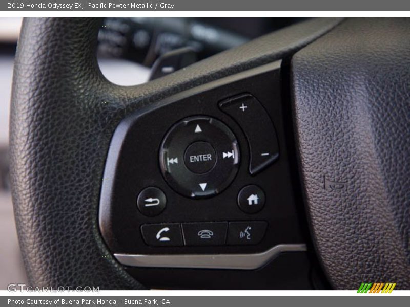 Pacific Pewter Metallic / Gray 2019 Honda Odyssey EX