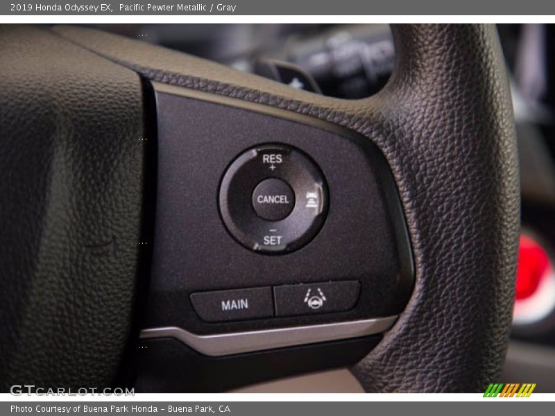 Pacific Pewter Metallic / Gray 2019 Honda Odyssey EX