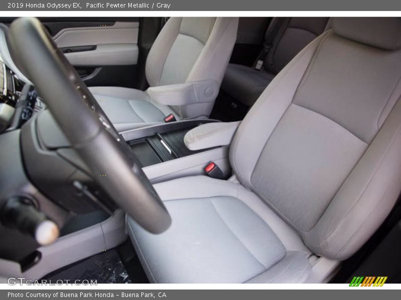 Pacific Pewter Metallic / Gray 2019 Honda Odyssey EX