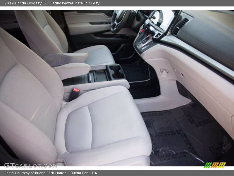 Pacific Pewter Metallic / Gray 2019 Honda Odyssey EX