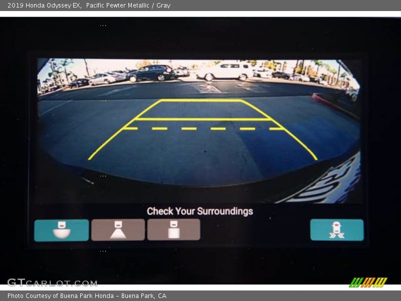 Pacific Pewter Metallic / Gray 2019 Honda Odyssey EX