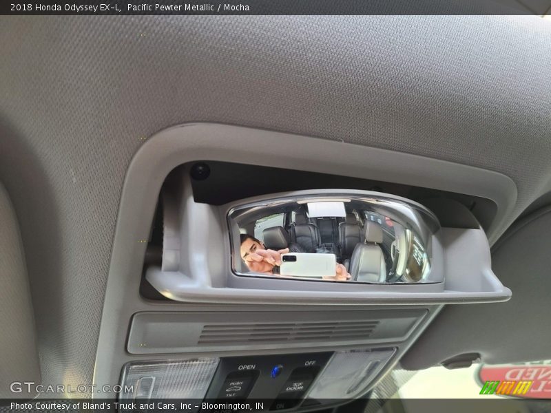 Pacific Pewter Metallic / Mocha 2018 Honda Odyssey EX-L