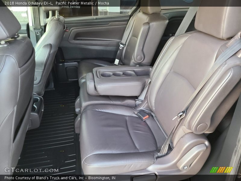 Pacific Pewter Metallic / Mocha 2018 Honda Odyssey EX-L