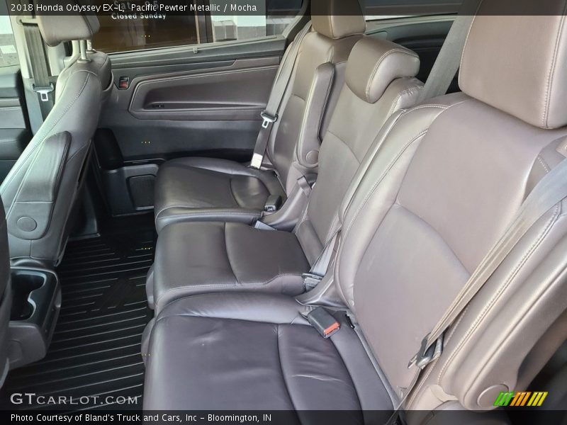 Pacific Pewter Metallic / Mocha 2018 Honda Odyssey EX-L