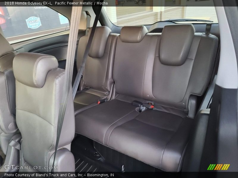 Pacific Pewter Metallic / Mocha 2018 Honda Odyssey EX-L