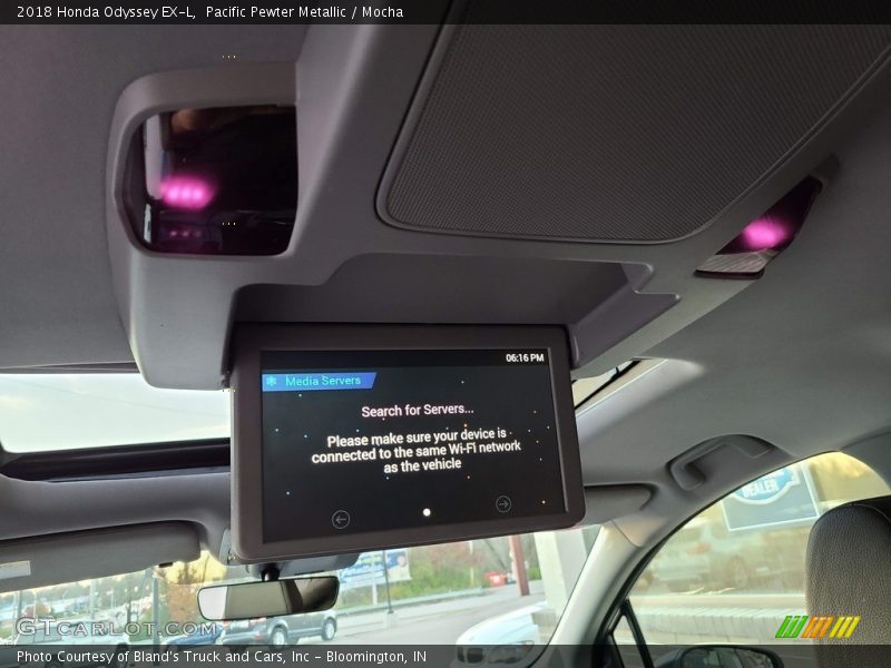 Pacific Pewter Metallic / Mocha 2018 Honda Odyssey EX-L