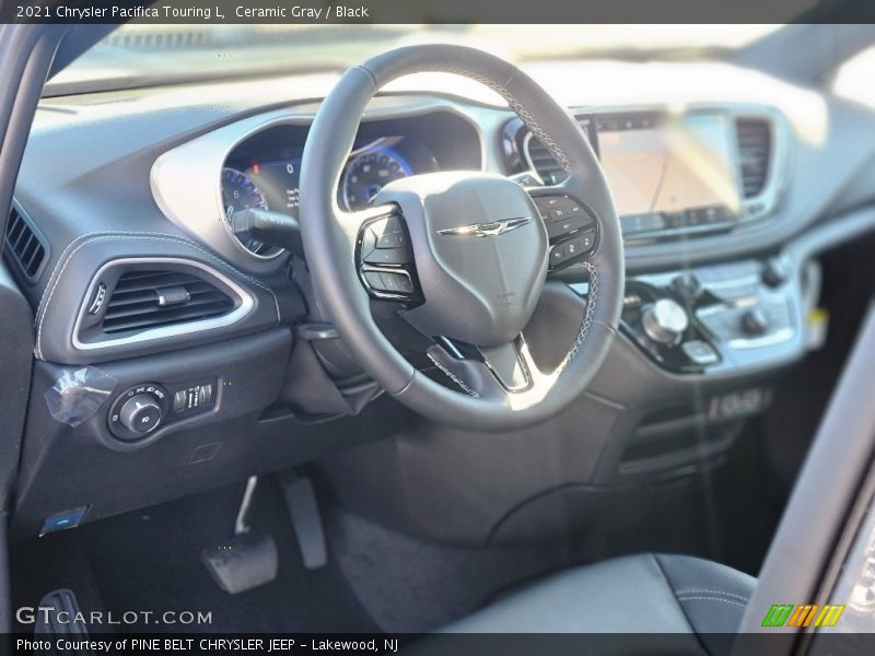 Ceramic Gray / Black 2021 Chrysler Pacifica Touring L