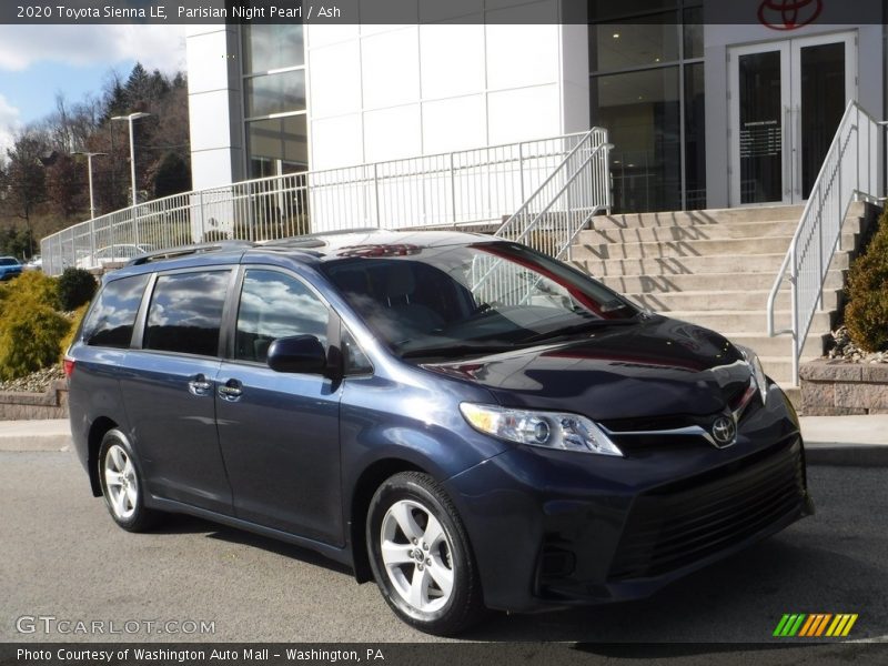 Parisian Night Pearl / Ash 2020 Toyota Sienna LE