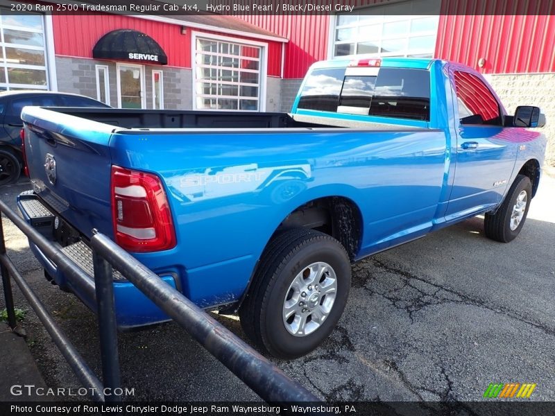 Hydro Blue Pearl / Black/Diesel Gray 2020 Ram 2500 Tradesman Regular Cab 4x4