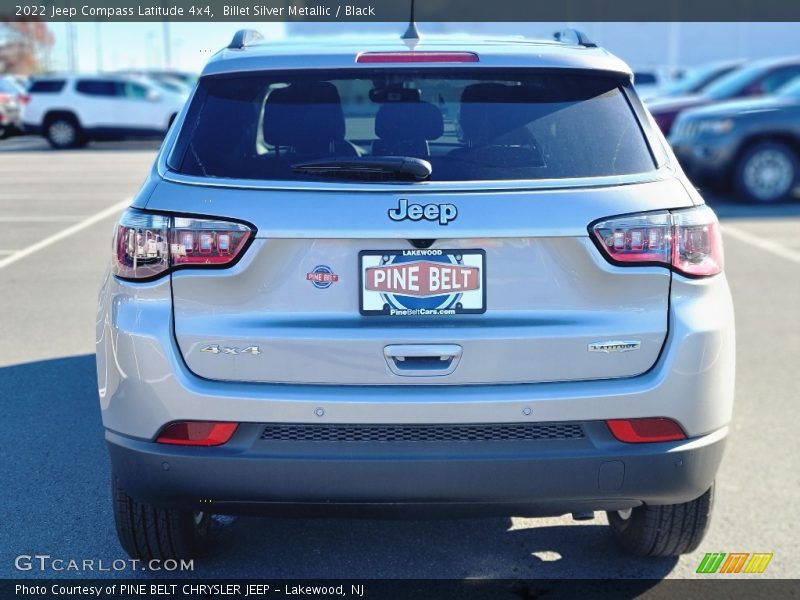Billet Silver Metallic / Black 2022 Jeep Compass Latitude 4x4