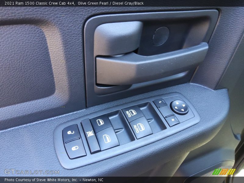 Olive Green Pearl / Diesel Gray/Black 2021 Ram 1500 Classic Crew Cab 4x4