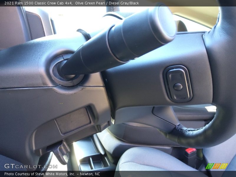 Olive Green Pearl / Diesel Gray/Black 2021 Ram 1500 Classic Crew Cab 4x4