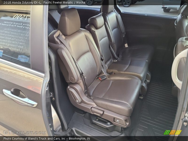 Pacific Pewter Metallic / Mocha 2018 Honda Odyssey EX-L