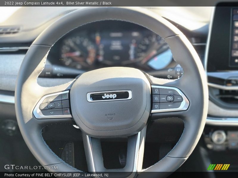 Billet Silver Metallic / Black 2022 Jeep Compass Latitude 4x4