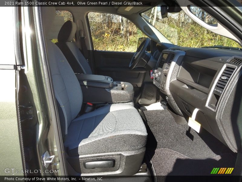 Olive Green Pearl / Diesel Gray/Black 2021 Ram 1500 Classic Crew Cab 4x4